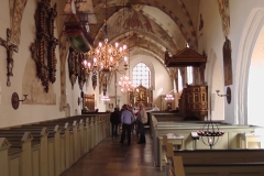 Inde i Sæby kirke